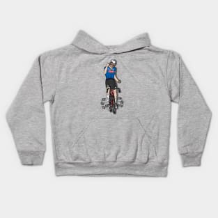 Mathieu van der Poel Champion Paris Roubaix Kids Hoodie